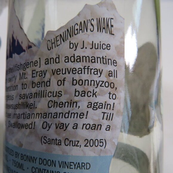 Glass Bottle Pacific Rim Volcano & Lady on Seashell with pink flowers - Picture 13 of 16